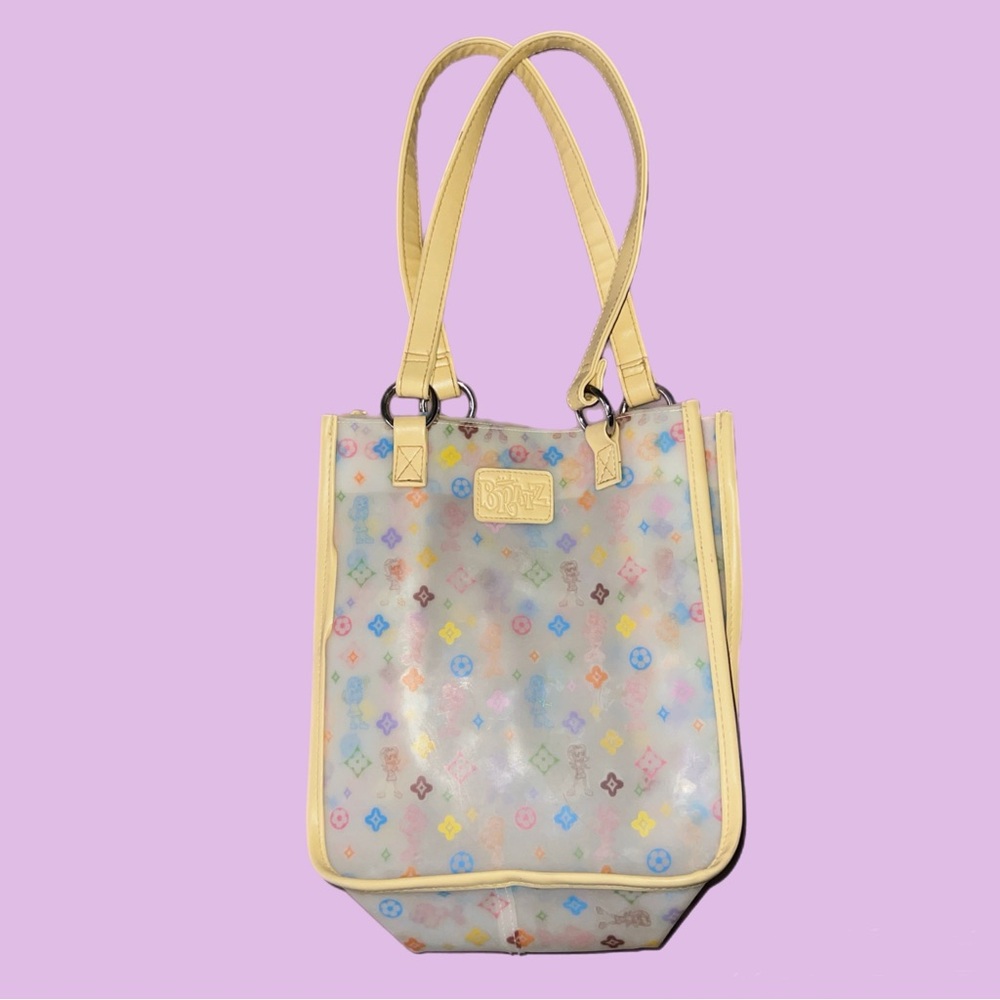 Rare plastic translucent bratz bag